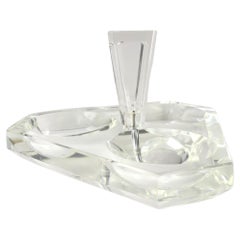 Lucite Entertaining Nuts or Snacks Caddy