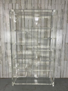 Lucite Etagere