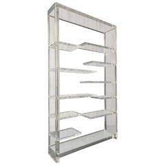 Lucite Etagere