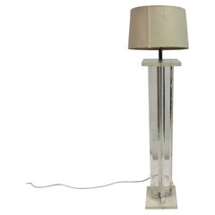 Lucite Stehlampe von Primo, amerikanisch, CIRCA 1970er-1980er