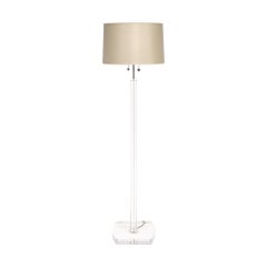 Lucite Floor Lamp, Modern Style, Vintage French 1980s