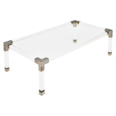 Lucite French Vintage Coffee Table