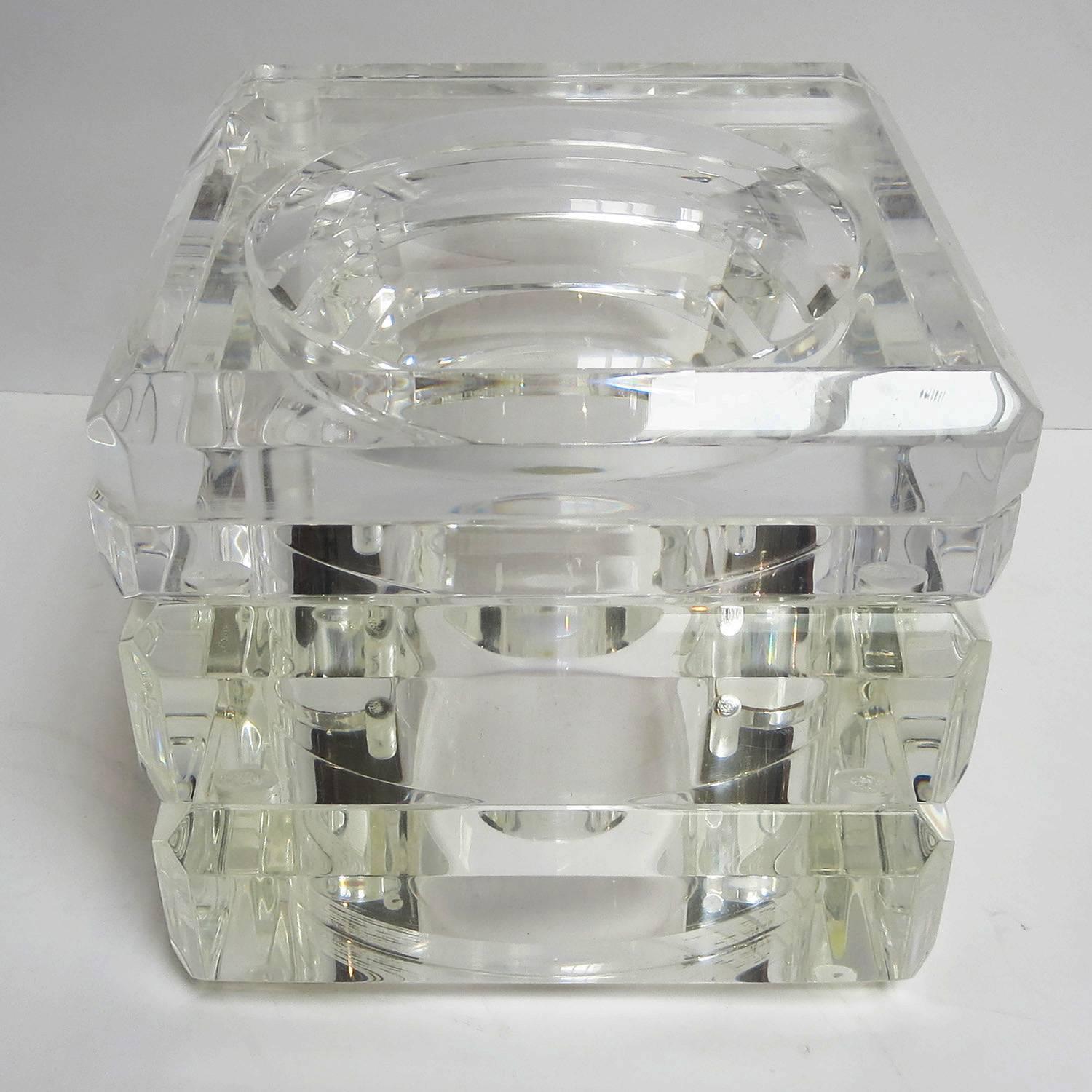 Lucite Ice Bucket by Alessandro Albrizzi 2