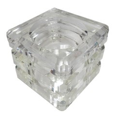 Lucite Ice Bucket by Alessandro Albrizzi