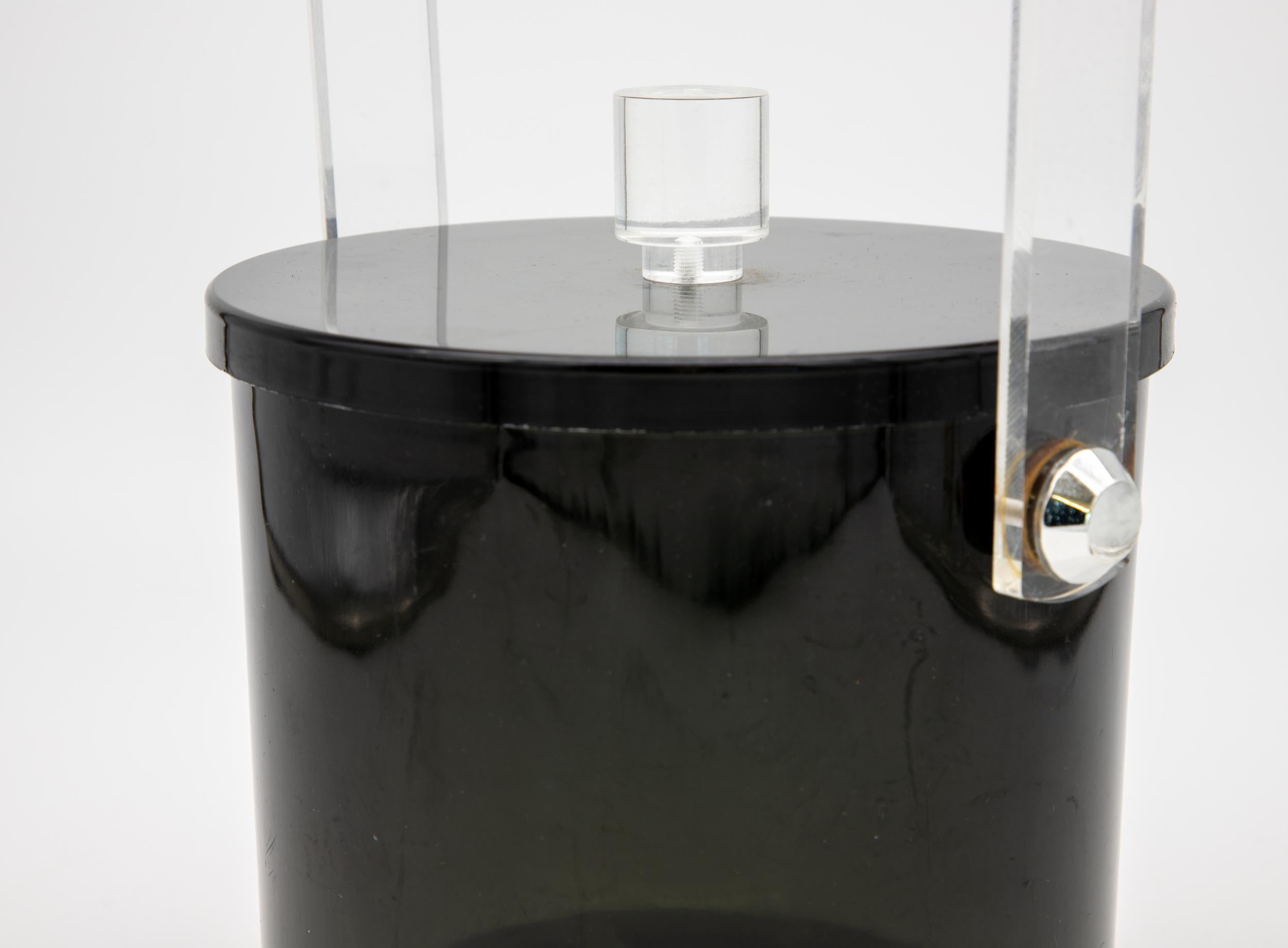 American Lucite Ice Bucket For Sale