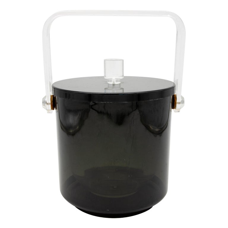 Lucite Ice Bucket For Sale at 1stDibs