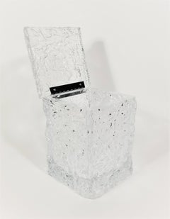 Lucite Ice Bucket Midcentury Brutalist Design
