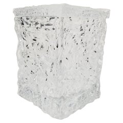 Lucite Ice Bucket Midcentury Brutalist Design