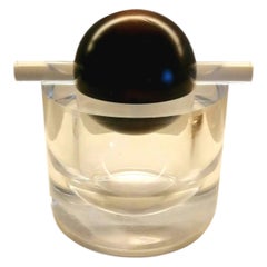 Lucite Ice Buckets Alessandro Albrizzi Style, 1970s