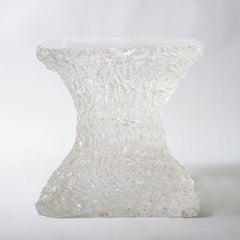 Lucite "Ice Cube" Table