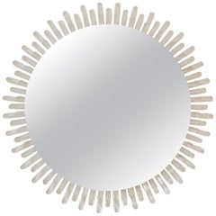 Lucite Illuminated Mirror, circa 1970, Italy