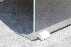 Lucite Italian Armchairs 1960s Velvet Geometric Original Yellow White Color