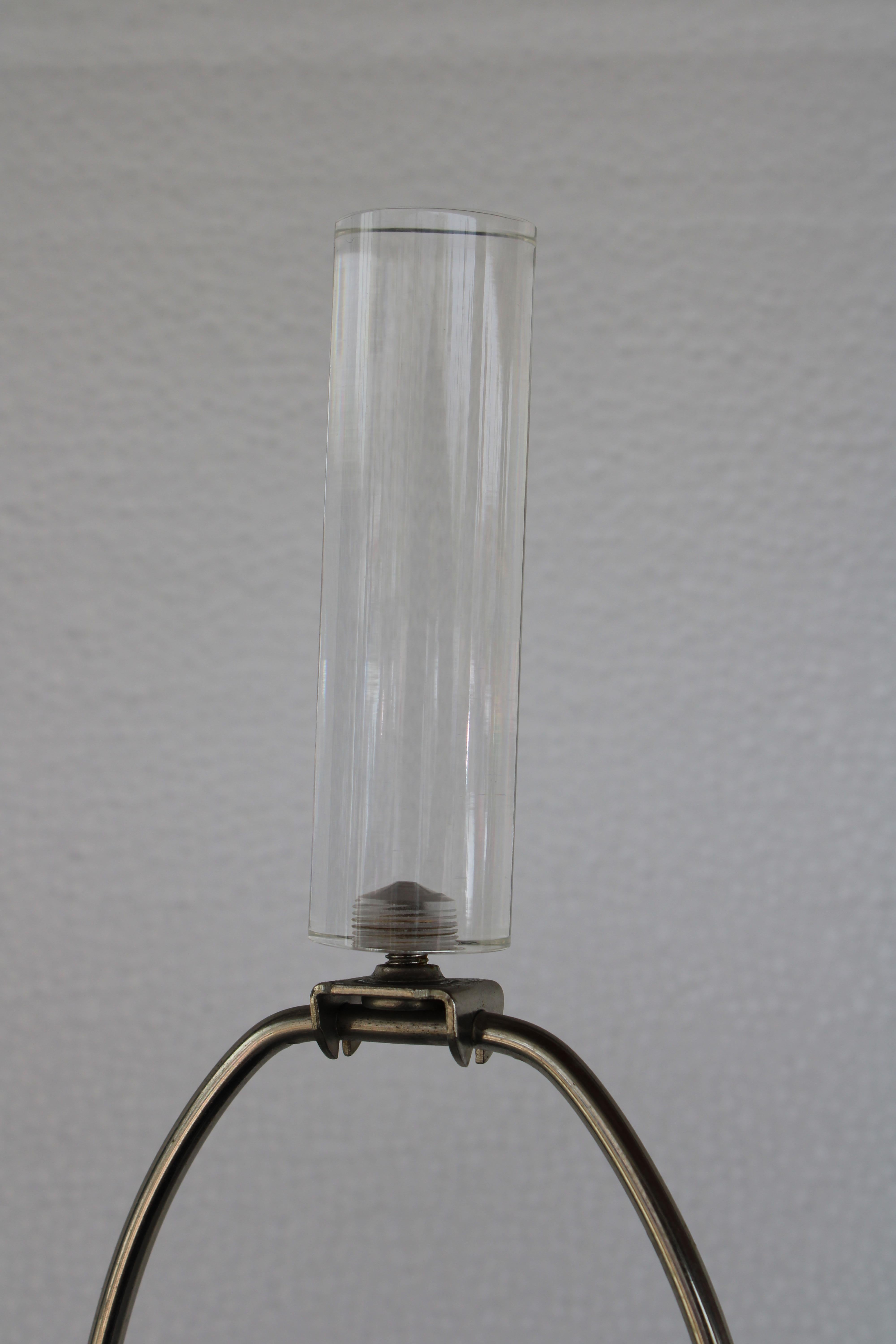 Lampe en Lucite d'Astrolite pour la société Ritts, Los Angeles, CA en vente 5