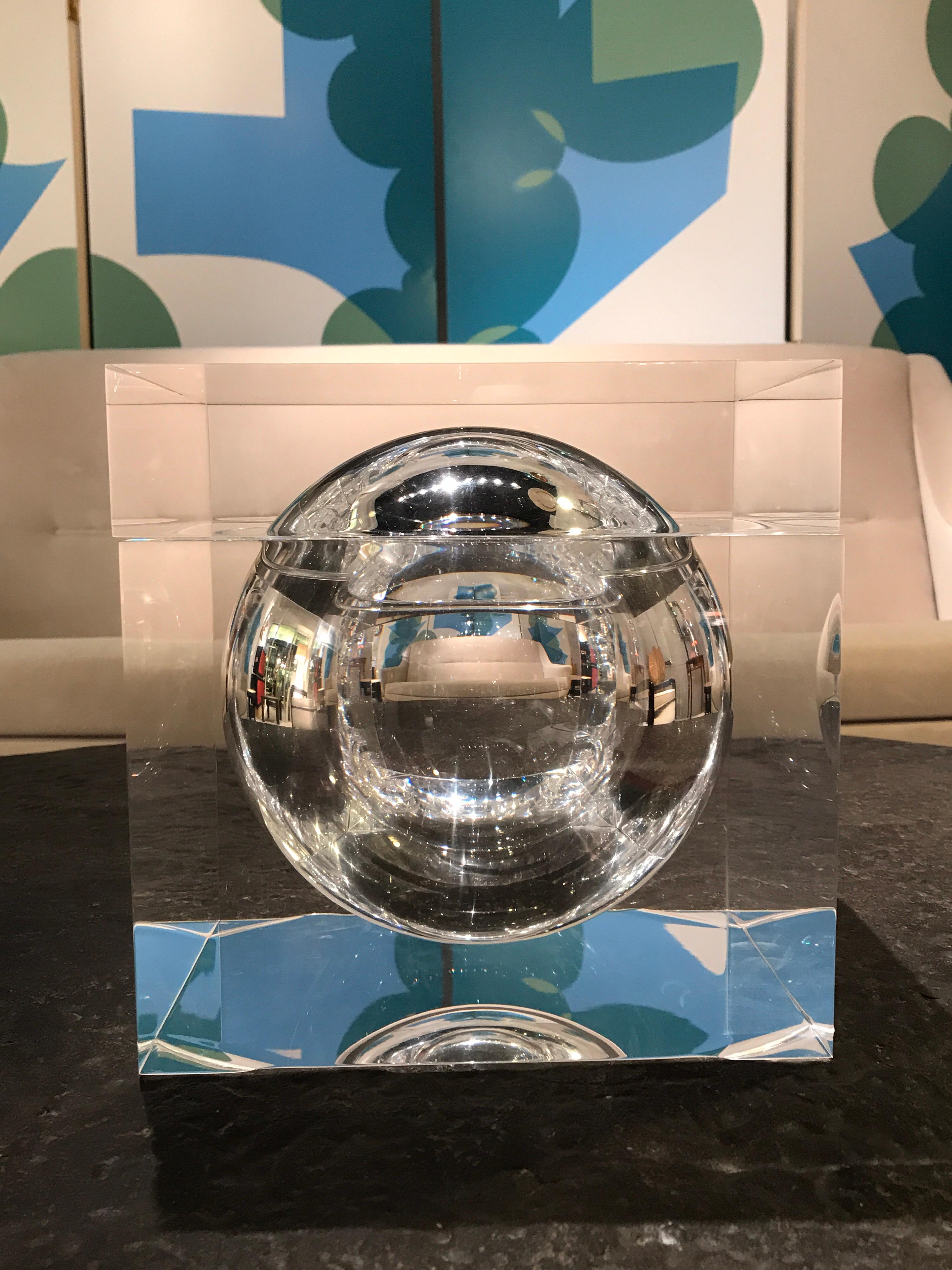 Italian Lucite Large Box