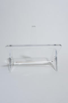 Lucite Magazine Holder