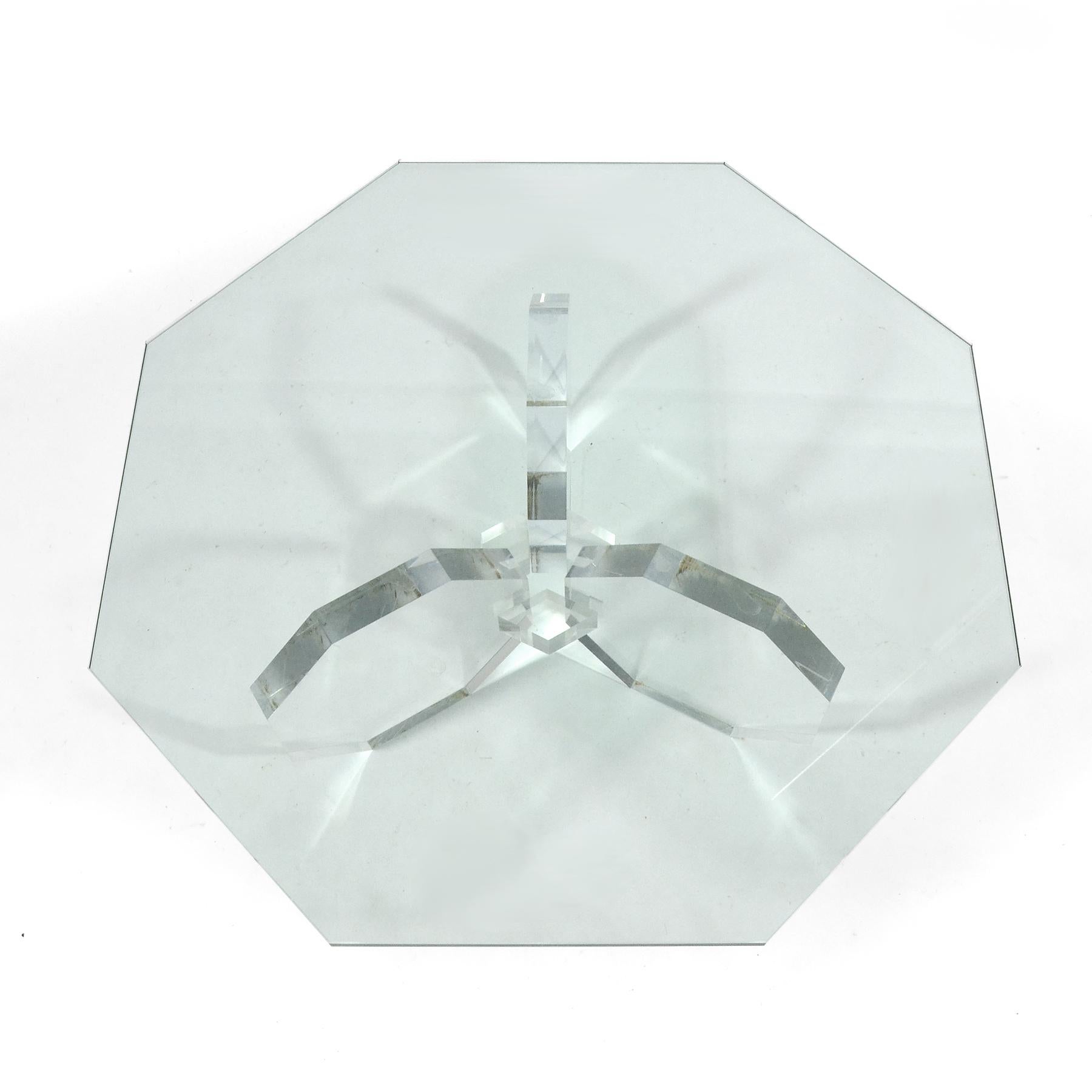 lucite tables for sale