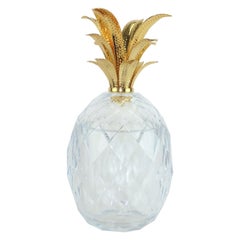 Secchiello per ghiaccio ananas in lucite
