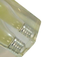 Escultura de resina de lucita "Neón" Diseño Pierre Giraudon, Años 70