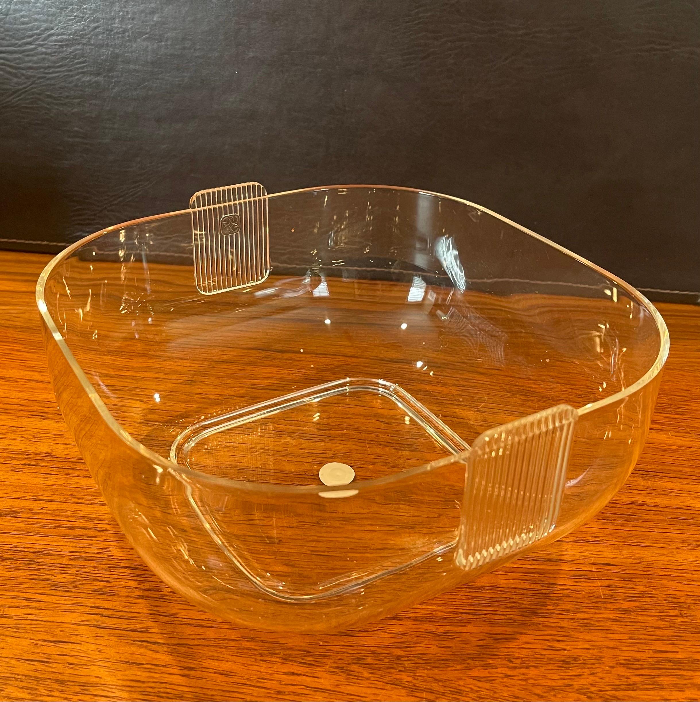 Lucite Salad Bowl and Servers 