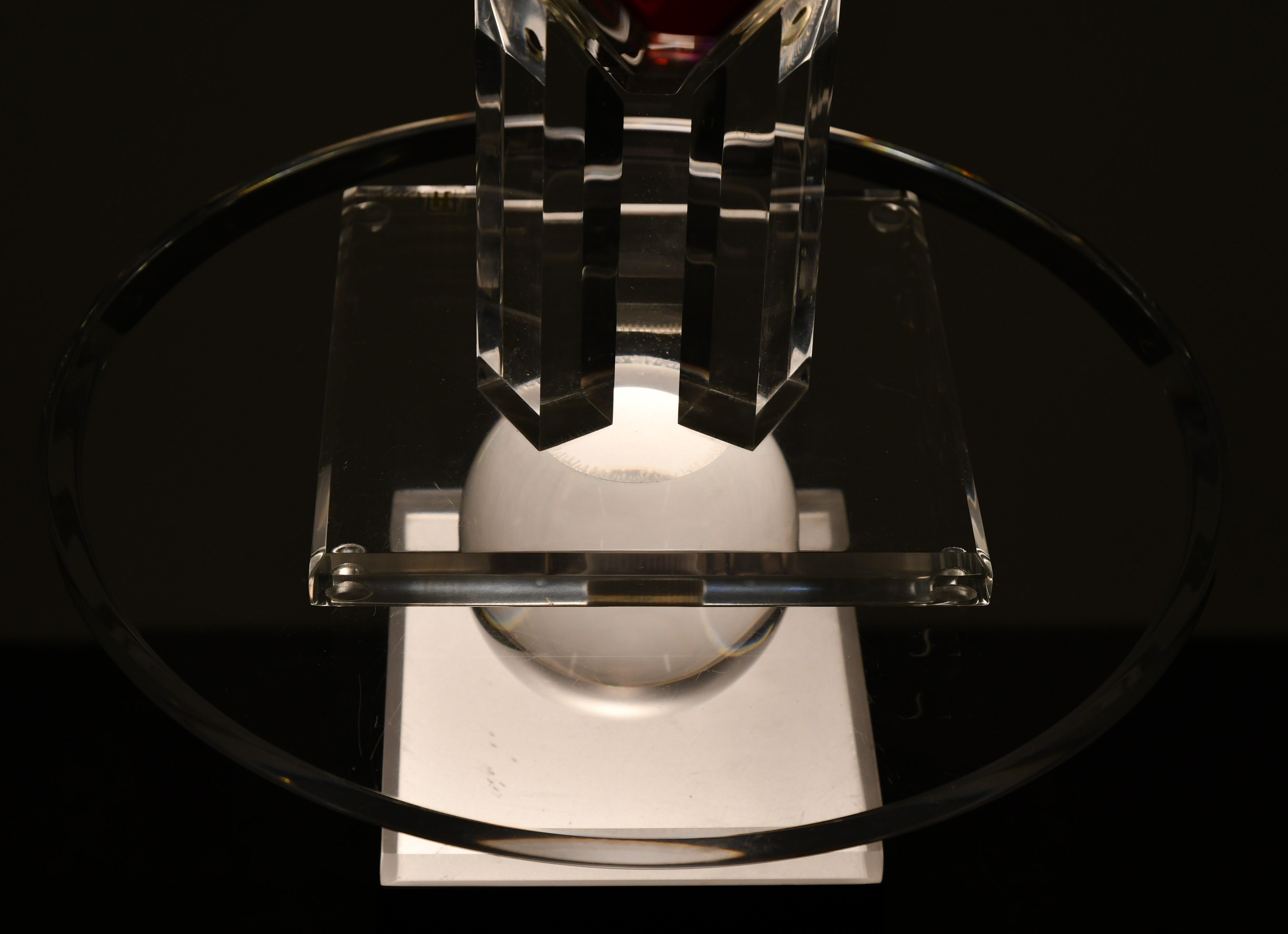 Lucite Sculpture by Shlomi Haziza, 2000s 1