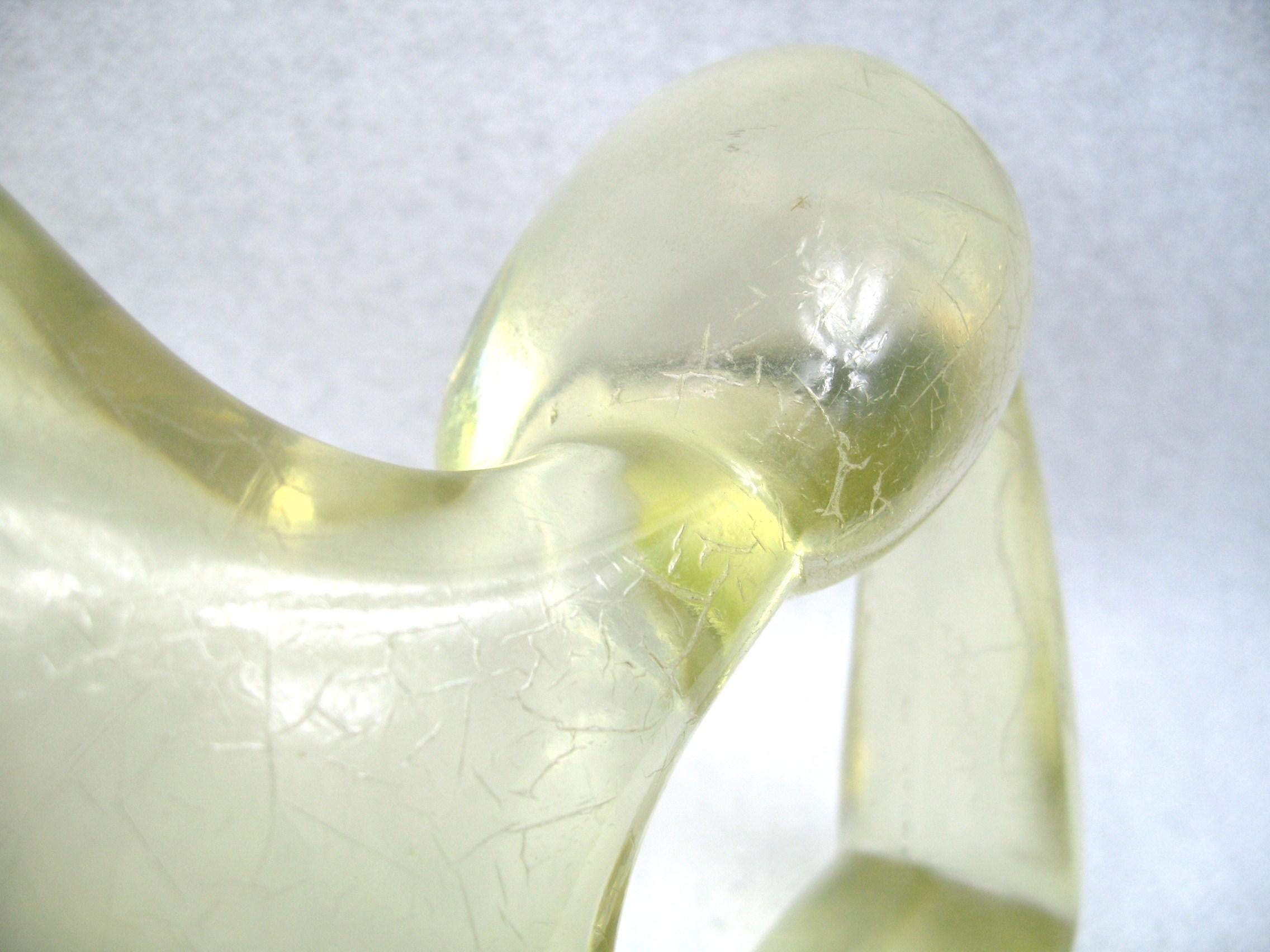 Mid-20th Century Lucite Sculpture Mid-Century Modern For Sale