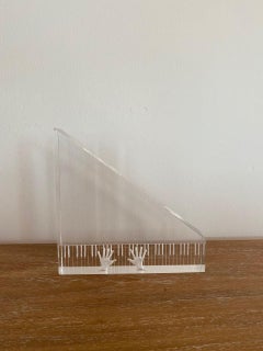 Lucite Sculpture Piano and Hands