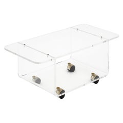 Lucite Side Table by David Lange