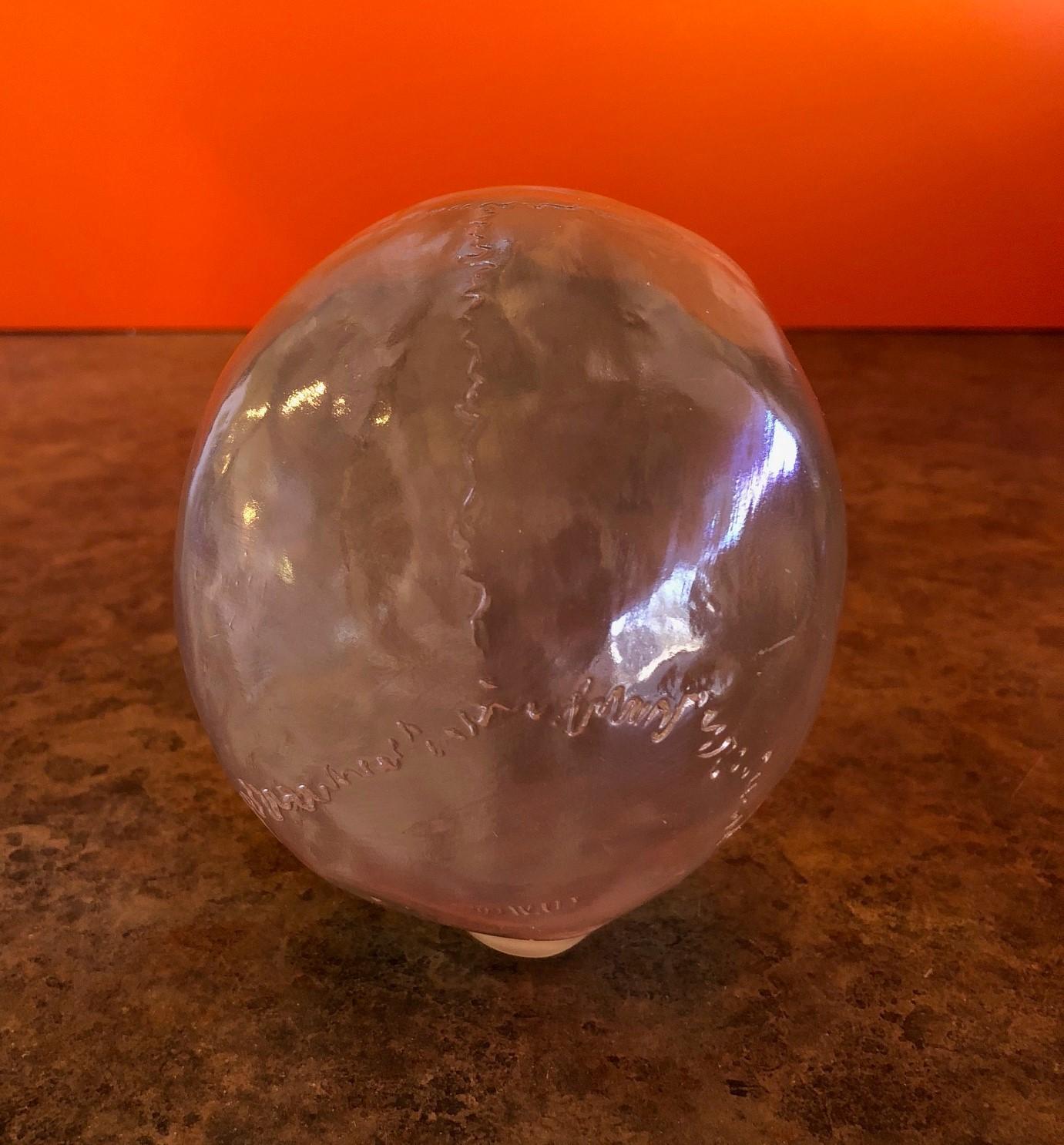20th Century Lucite Skull or Skeleton Sculpture or Paperweight