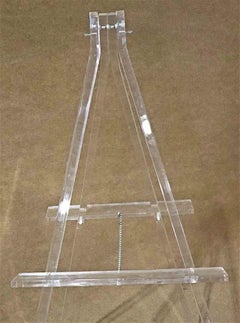 Lucite Standing Easel