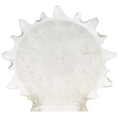 Lucite Sun Disc Sculpture