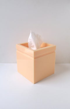 Lucite Tissue Box