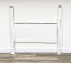 Lucite Two Postmodern Full-Sized and Queen-Sized Headboard, circa 1980s