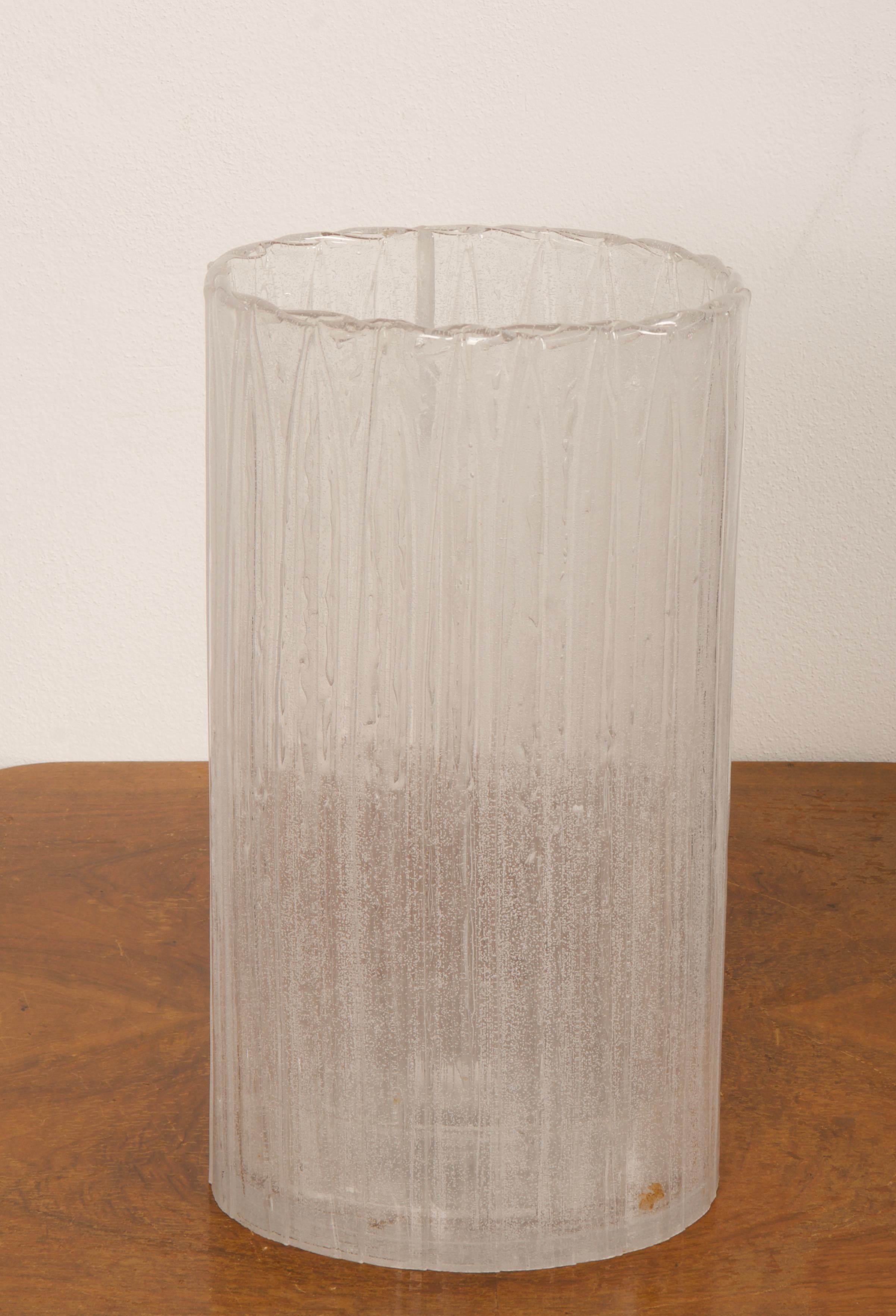Lucite umbrella stand from the 1970.