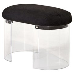 Lucite Vanity Bench, 1960