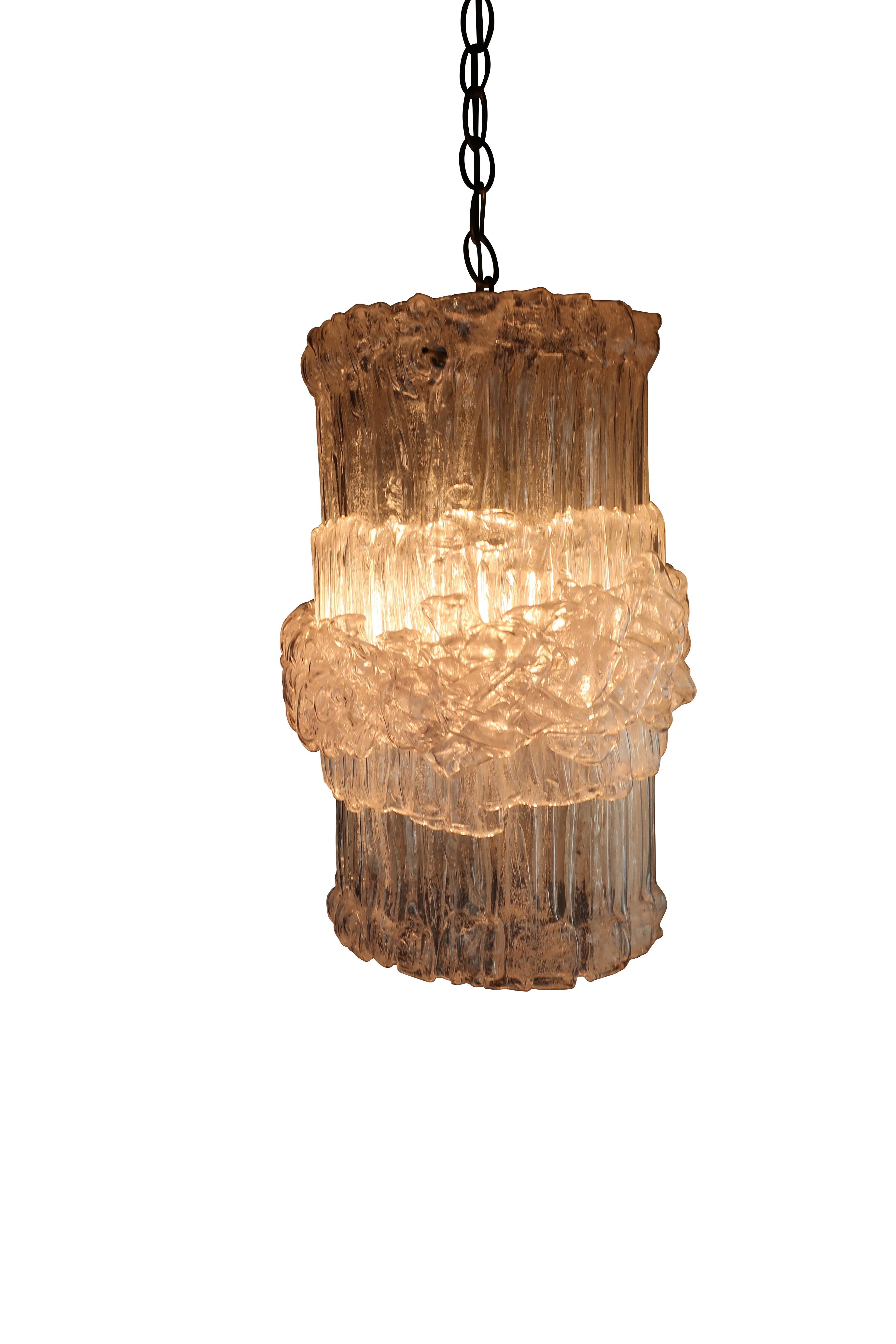 Lucite Vintage Suspension Lights en vente 3