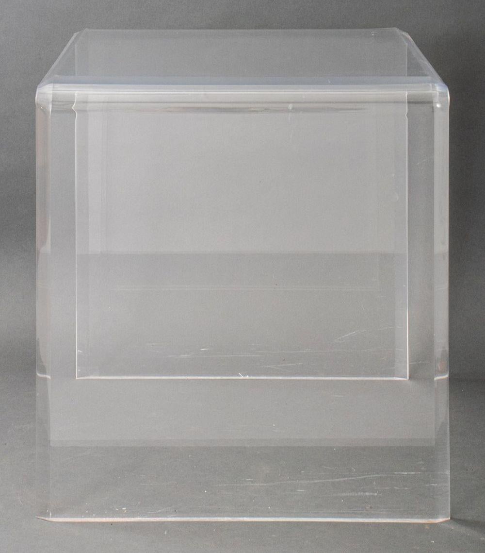 Lucite Waterfall Table For Sale 1