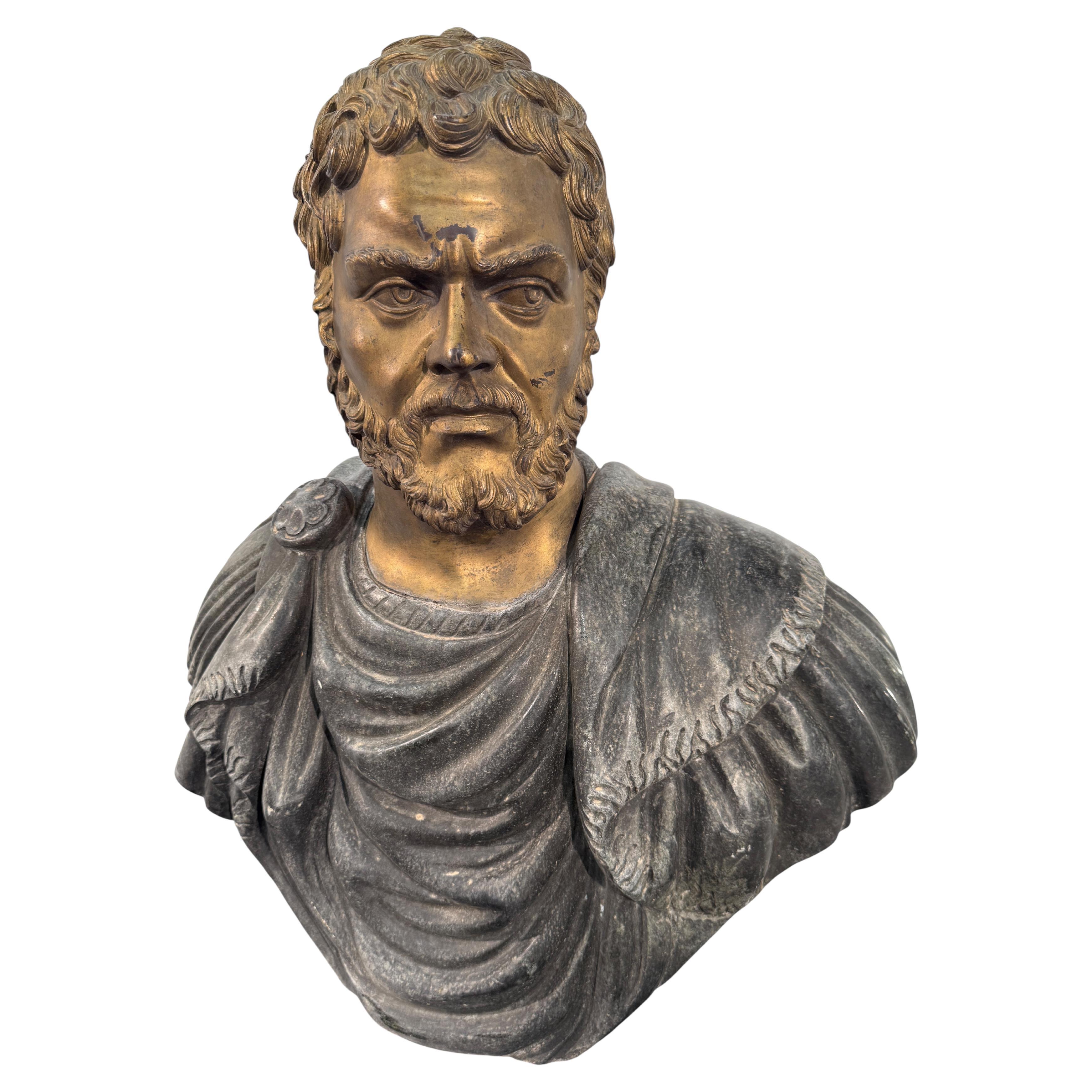 Lucius Septimius Severus, empereur romain Sculpture en vente