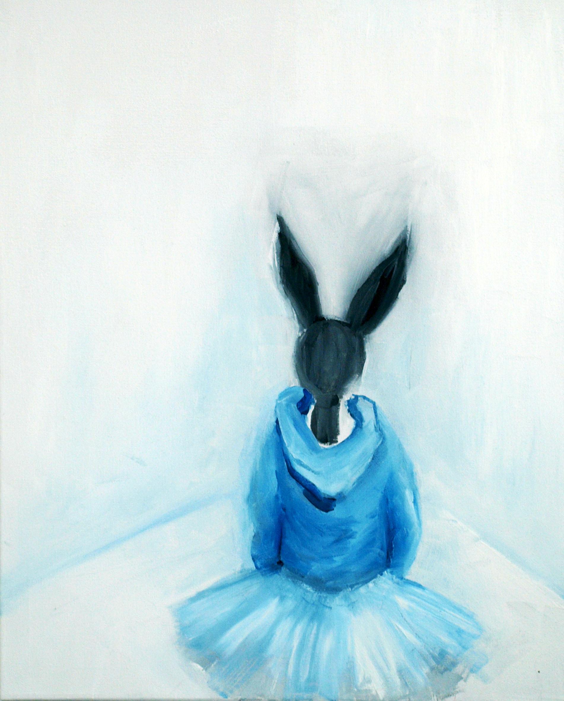 Lucja Grodzicka Figurative Painting - Bunny