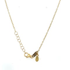 Luck Yellow Gold Enamelled Clover, Ladybird & Luck on Chain in 18ct Good