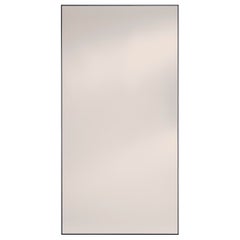Lucka Bronze Black XXL Mirror with Black Metal Frame by Deknudt Mirrors