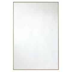 Espejo rectangular «Lucka Clear Oak» con marco de roble macizo, de Deknudt Mirrors