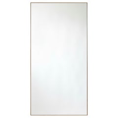 Espejo «Lucka Clear Oak XXL» con marco de roble macizo, de Deknudt Mirrors