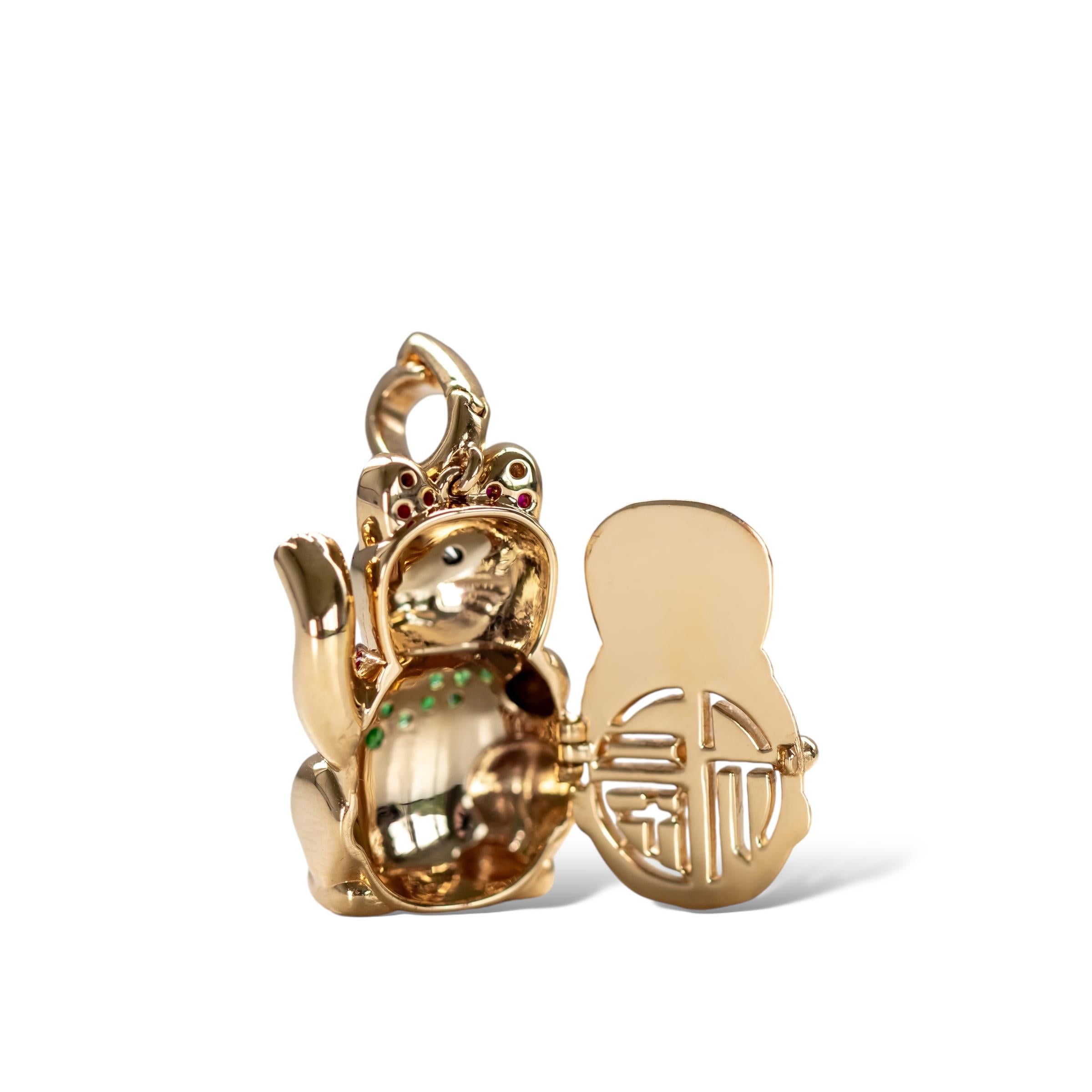 Our store, Valentina Fine Jewellery Hong Kong will no longer be listing products on 1stDibs as of 31st October. Please contact us with an offer to purchase before this date.

Add some luck to your life with our Lucky Cat Pendant in 18k yellow gold! 