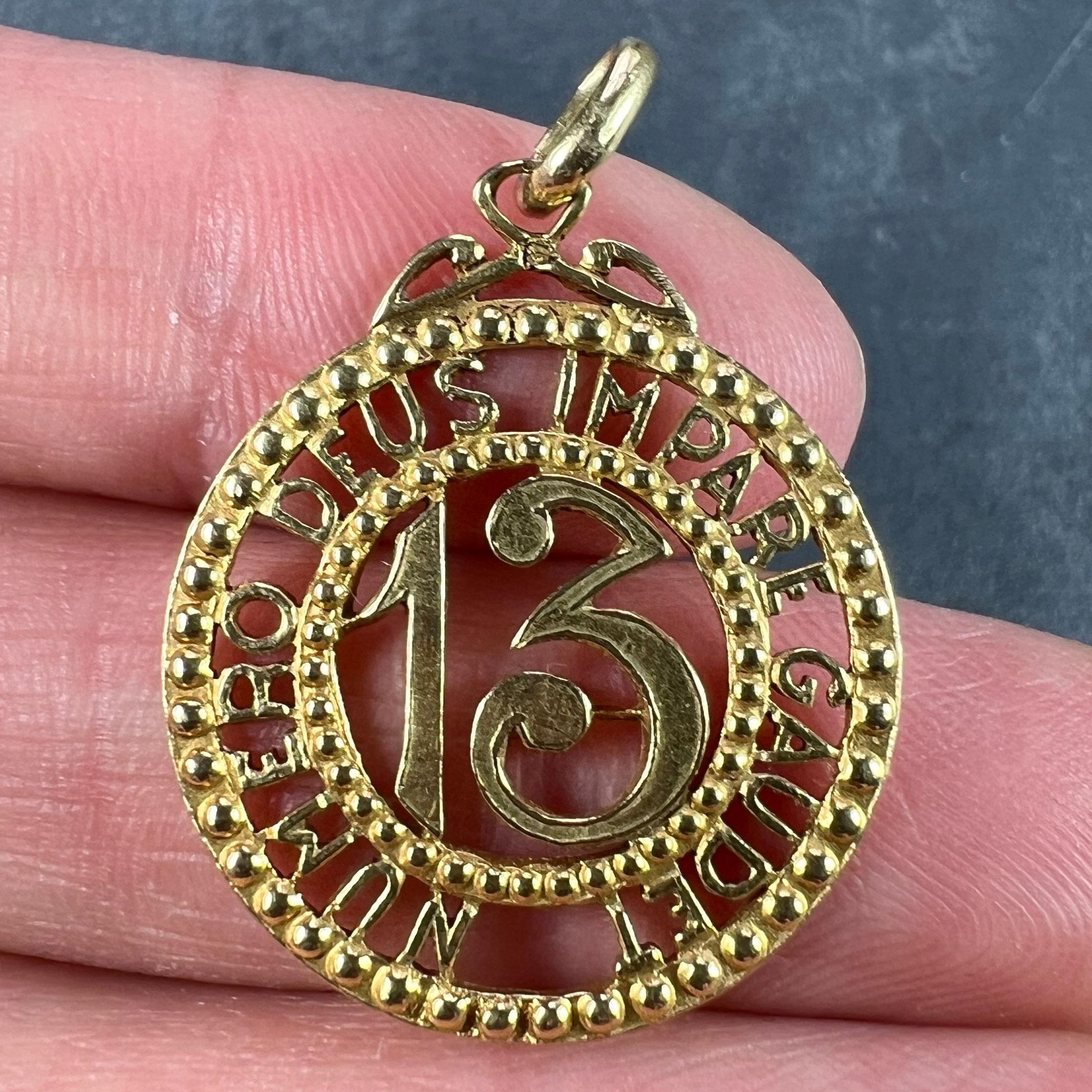 18 k gold number