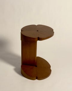 "LUCKY" Eiche Furnier Endtisch