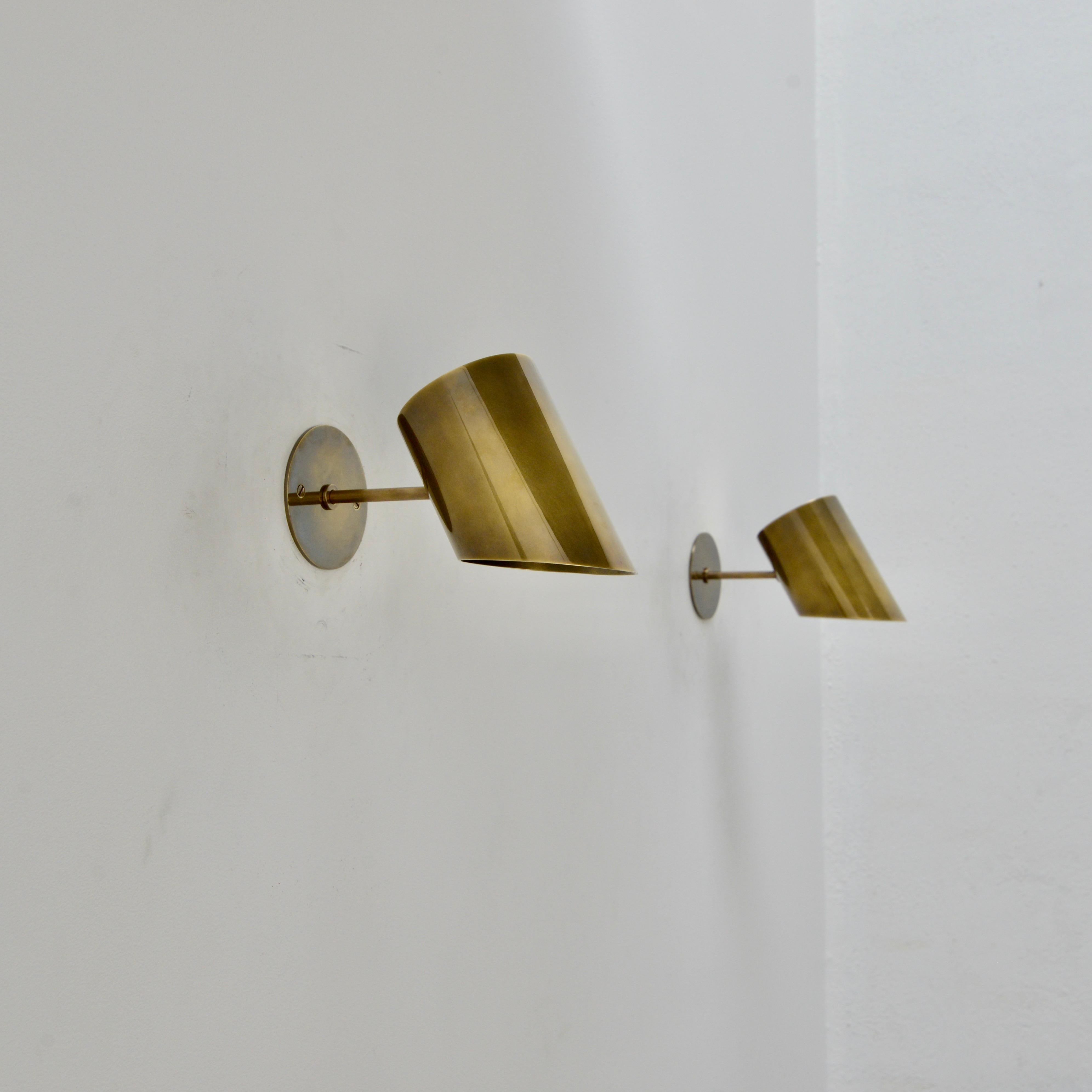 Brass LUcona Sconce For Sale