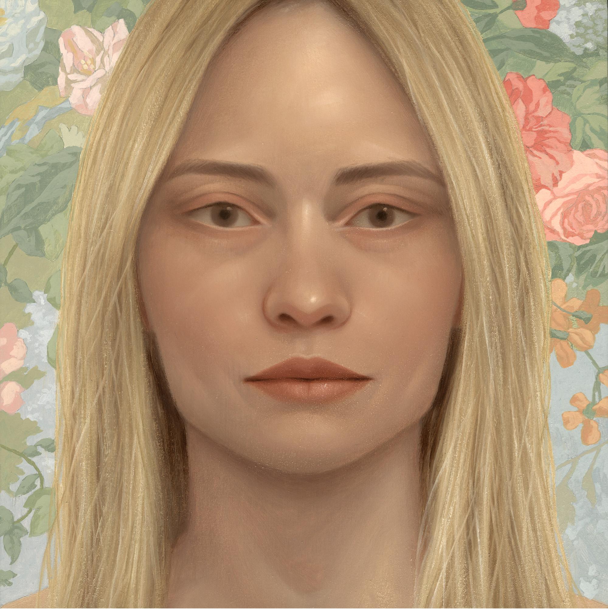 Portrait Painting de Lucong - RETRATO DE REBEKAH - Hiperrealismo contemporáneo / Retrato femenino