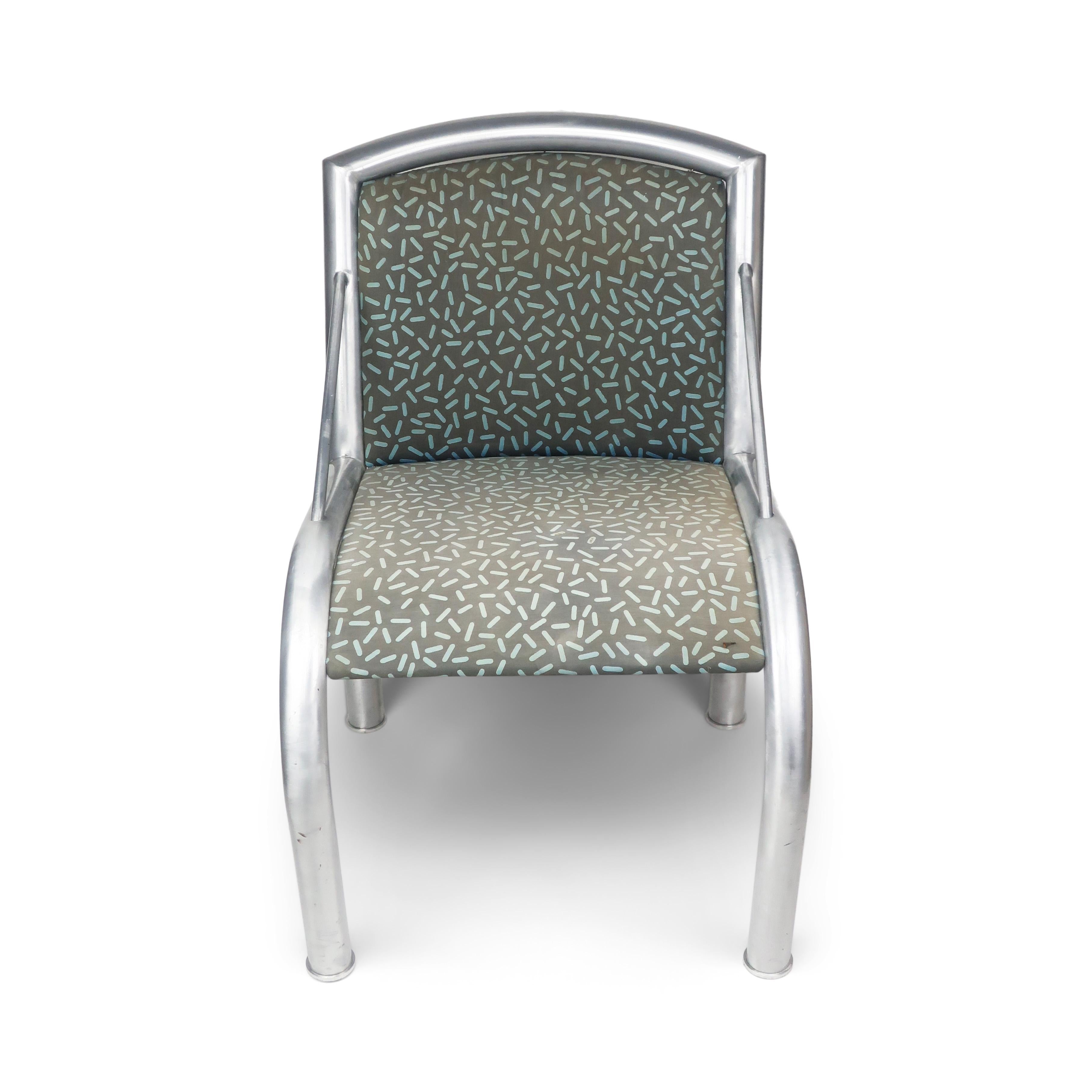 Post-Modern Lucrezia Armchair by Marco Zanini for Memphis Milano For Sale