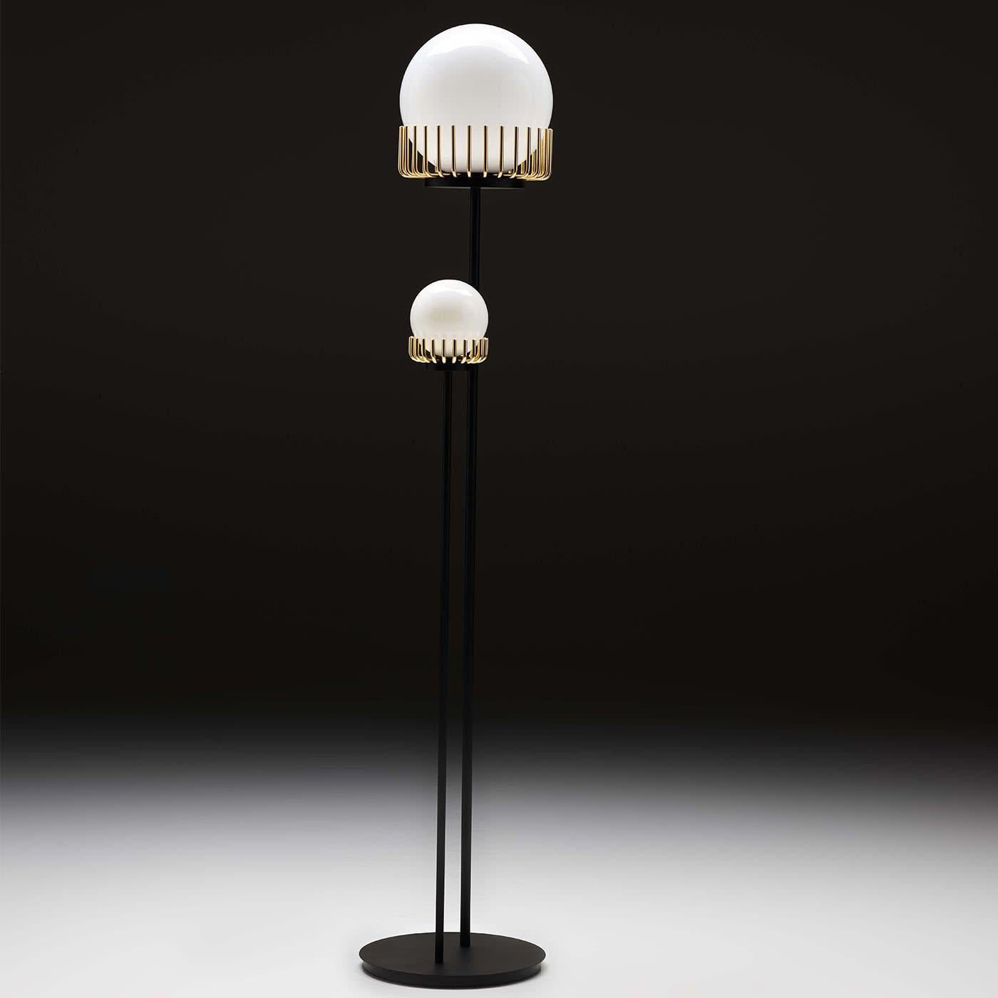 Lucy 2-Light Floor Lamp In New Condition For Sale In Milan, IT