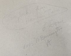 "Greylock desde Hairpin Turn" Lucy Doane, Atmosférico, Fluido Montañas Azules